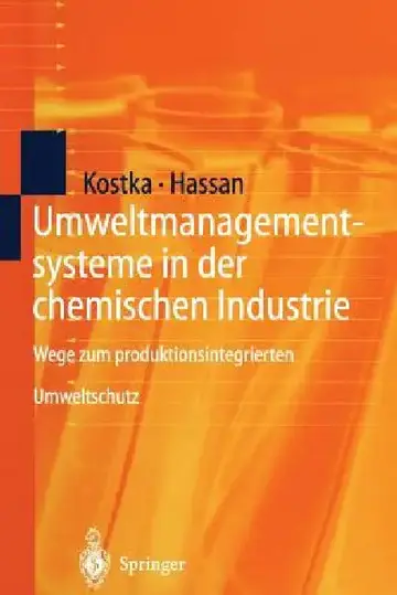 Cover of Umweltmanagementsysteme in Der Chemischen Industrie