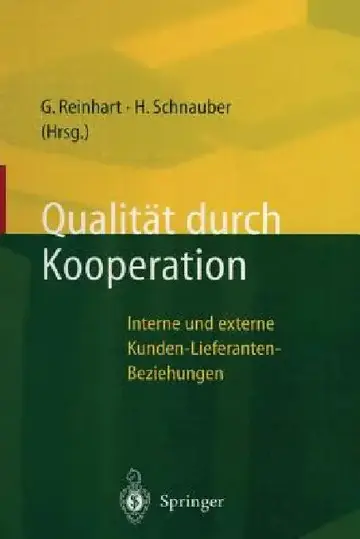 Cover of Qualität Durch Kooperation