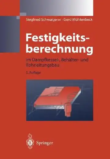 Cover of Festigkeitsberechnung