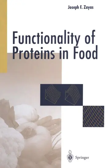 Cover of Functionality of Proteins in Food