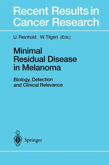 Cover of Minimal Residual Disease in Melanoma
