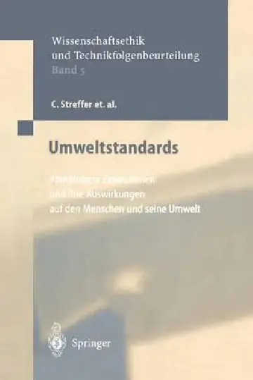 Cover of Umweltstandards