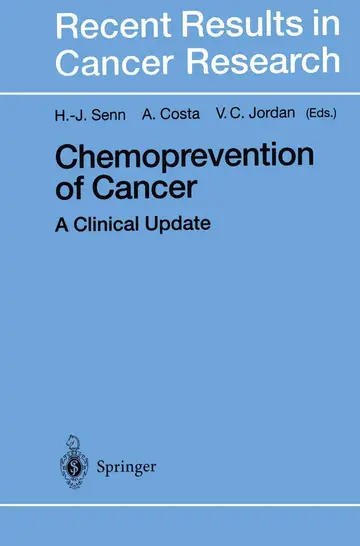 Cover of Chemoprevention of Cancer