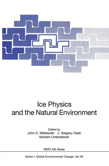 Cover of Ice Physics and the Natural Environment