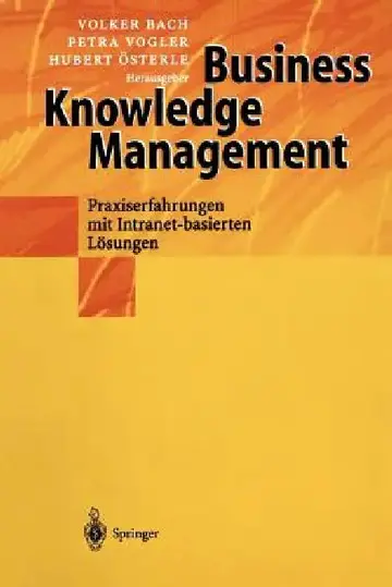 Cover of Business Knowledge Management