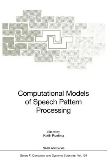 Cover of Computational Models of Speech Pattern Processing