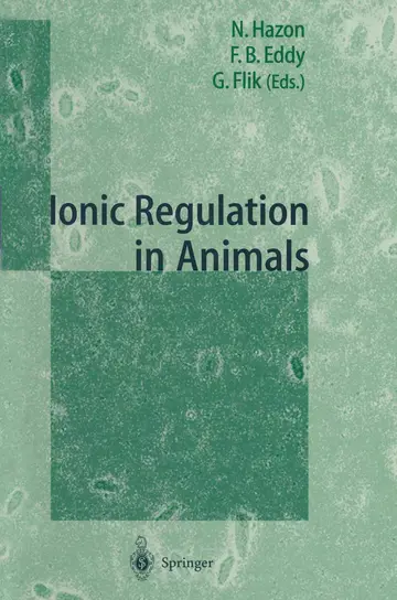 Cover of Ionic Regulation in Animals