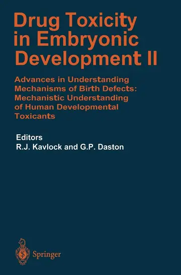 Cover of Drug Toxicity in Embryonic Development II