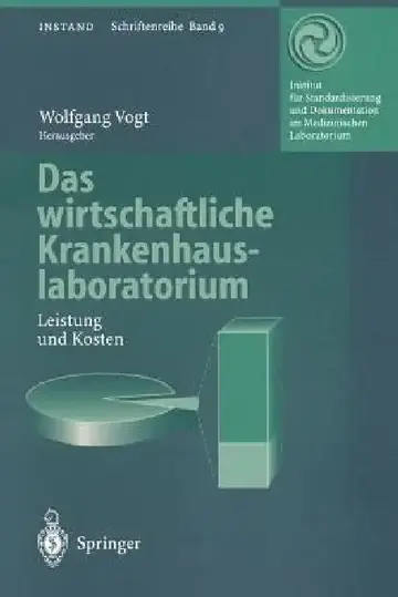 Cover of Das Wirtschaftliche Krankenhauslaboratorium