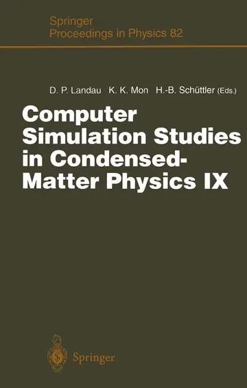 Cover of Computer Simulation Studies in Condensed-Matter Physics IX