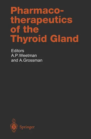 Cover of Pharmacotherapeutics of the Thyroid Gland