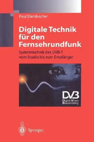 Cover of Digitale Technik Für Den Fernsehrundfunk