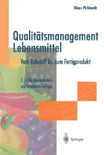 Cover of Qualitätsmanagement Lebensmittel
