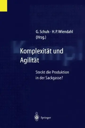 Cover of Komplexität Und Agilität