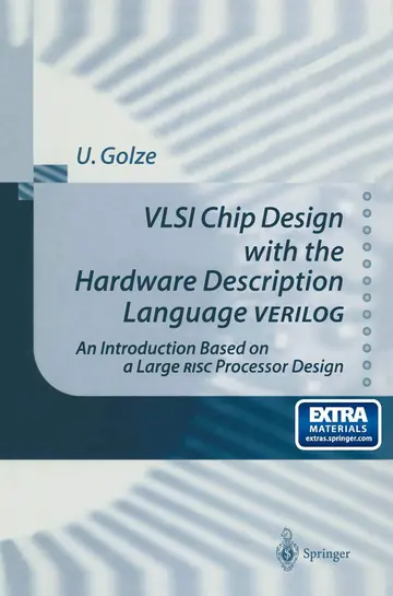 Cover of Vlsi Chip Design with the Hardware Description Language Verilog