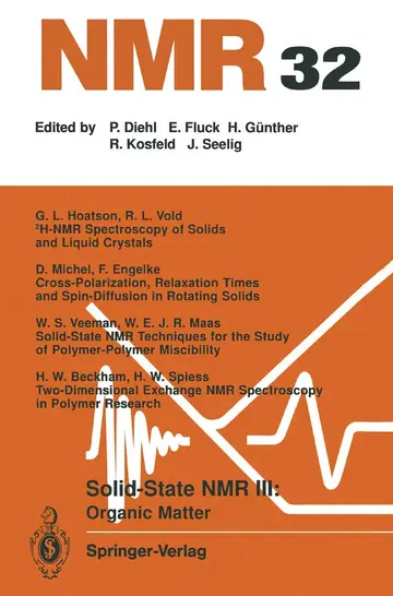 Cover of Solid-state Nmr III Organic Matter
