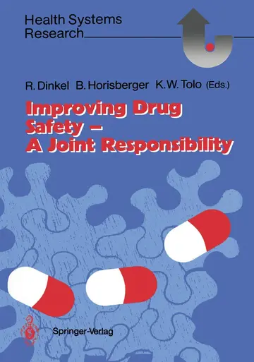 Cover of Improving Drug Safety ― A Joint Responsibility