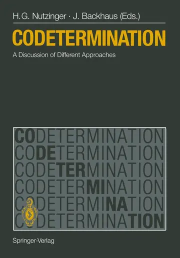 Cover of Codetermination