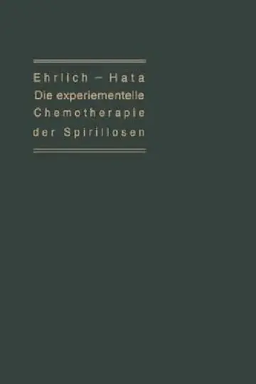 Cover of Die Experimentelle Chemotherapie Der Spirillosen