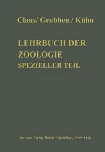 Cover of Lehrbuch Der Zoologie