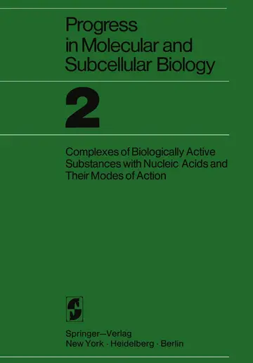 Cover of Proceedings of the Research Symposium on Complexes of Biologically Active Substances with Nucleic Acids and Their Modes of Action