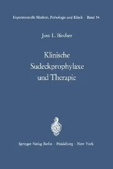 Cover of Klinische Sudeckprophylaxe Und Therapie