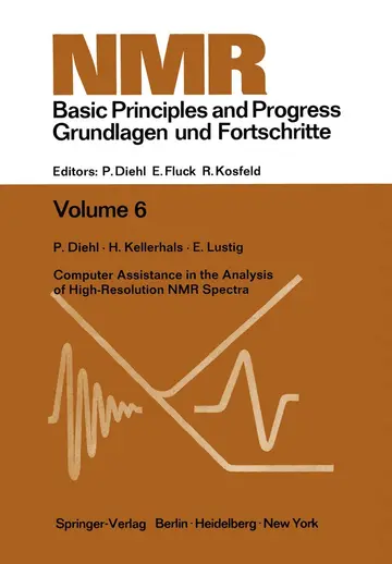 Cover of Computer Assistance in the Analysis of High-Resolution NMR Spectra