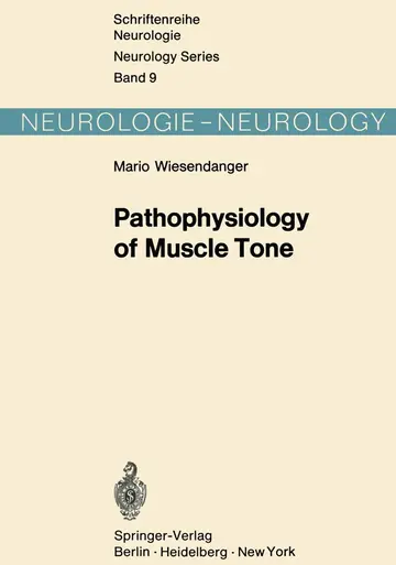 Cover of Pathophysiology of Muscle Tone