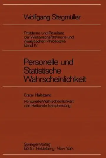 Cover of Personelle Und Statistische Wahrscheinlichkeit