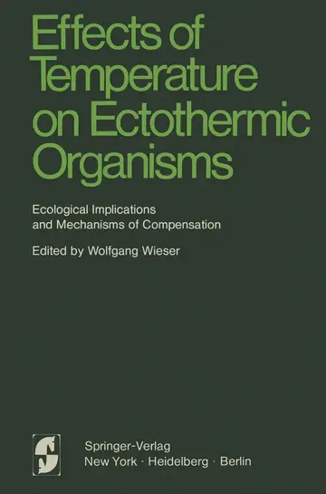Cover of Effects of Temperature on Ectothermic Organisms