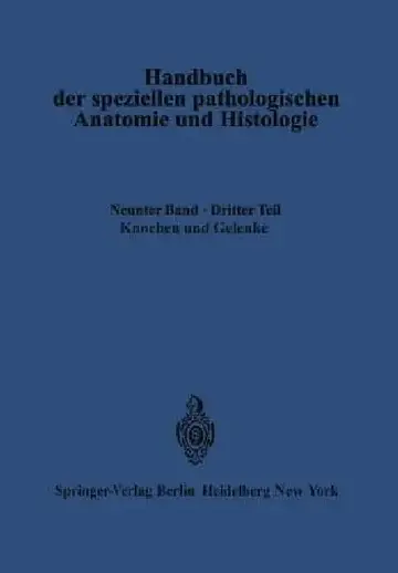 Cover of Knochen Und Gelenke