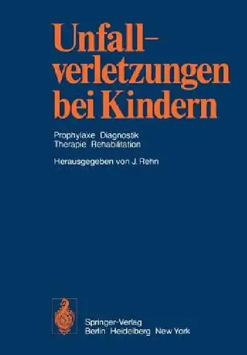 Cover of Unfallverletzungen Bei Kindern