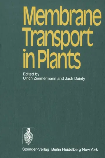 Cover of Membrane Transport in Plants
