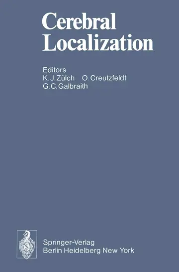 Cover of Cerebral Localization