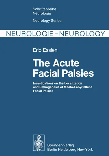Cover of The Acute Facial Palsies