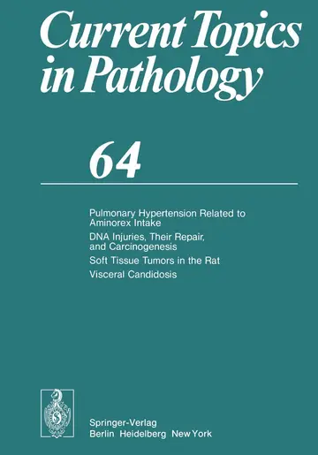 Cover of Pulmonary Hypertension Related to Aminorex Intake DNA Injuries, Their Repair, and Carcinogenesis Soft Tissue Tumors in the Rat Visceral Candidosis