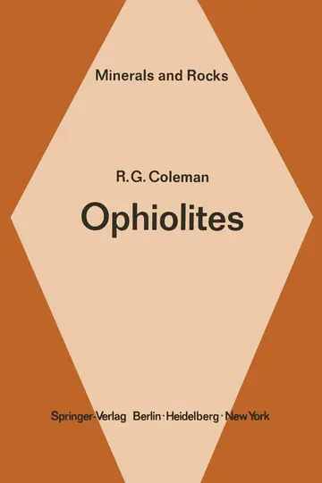 Cover of Ophiolites