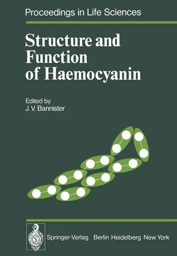 Cover of Structure and Function of Haemocyanin