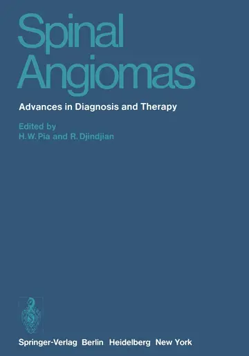 Cover of Spinal Angiomas