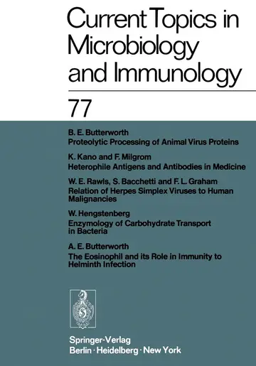 Cover of Current Topics in Microbiology and Immunology