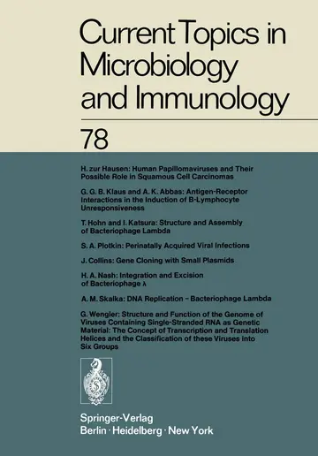 Cover of Current Topics in Microbiology and Immunology