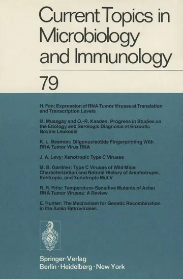 Cover of Current Topics in Microbiology and Immunology