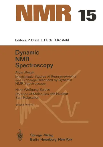 Cover of Dynamic NMR Spectroscopy