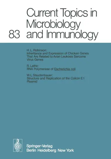 Cover of Current Topics in Microbiology and Immunology