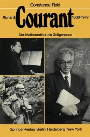 Cover of Richard Courant 1888-1972