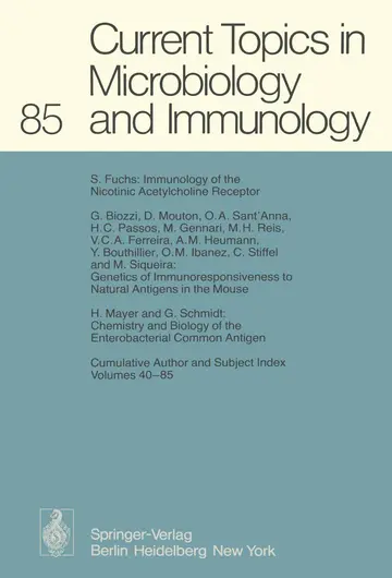 Cover of Current Topics in Microbiology and Immunology