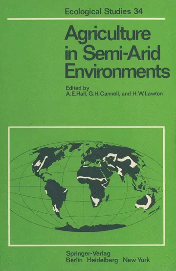 Cover of Agriculture in Semi-arid Environments