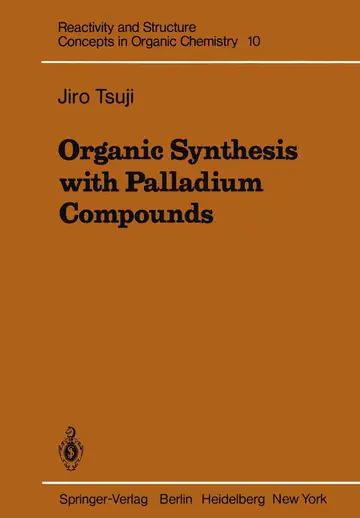 Cover of Organic Synthesis with Palladium Compounds
