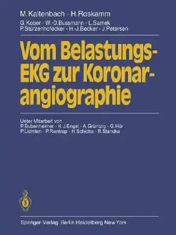 Cover of Vom Belastungs-EKG Zur Koronarangiographie