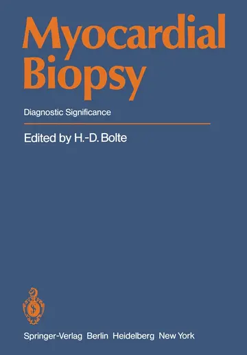 Cover of Myocardial Biopsy